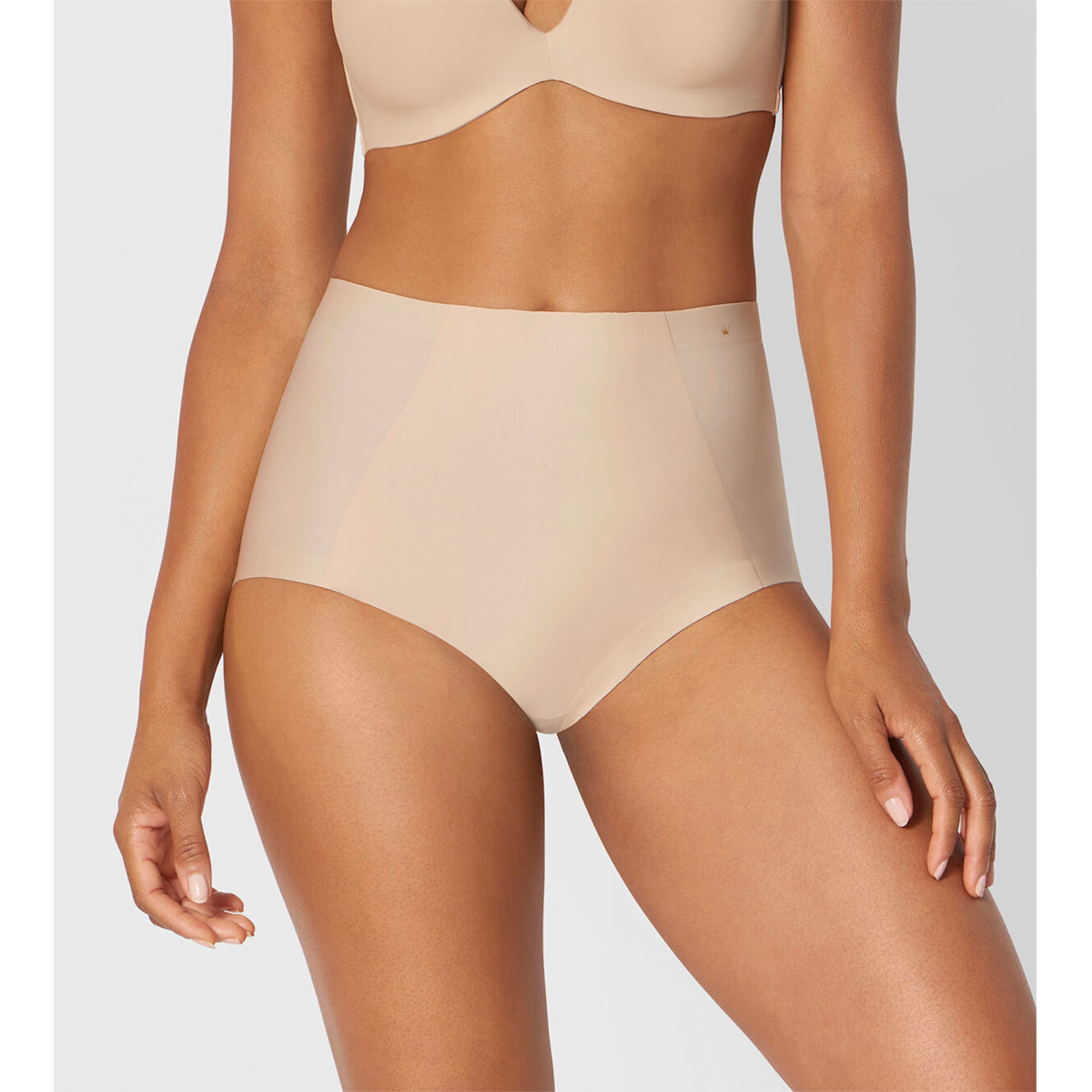 Triumph Medium Shaping Highwaist Trusse - Beige tilbud!