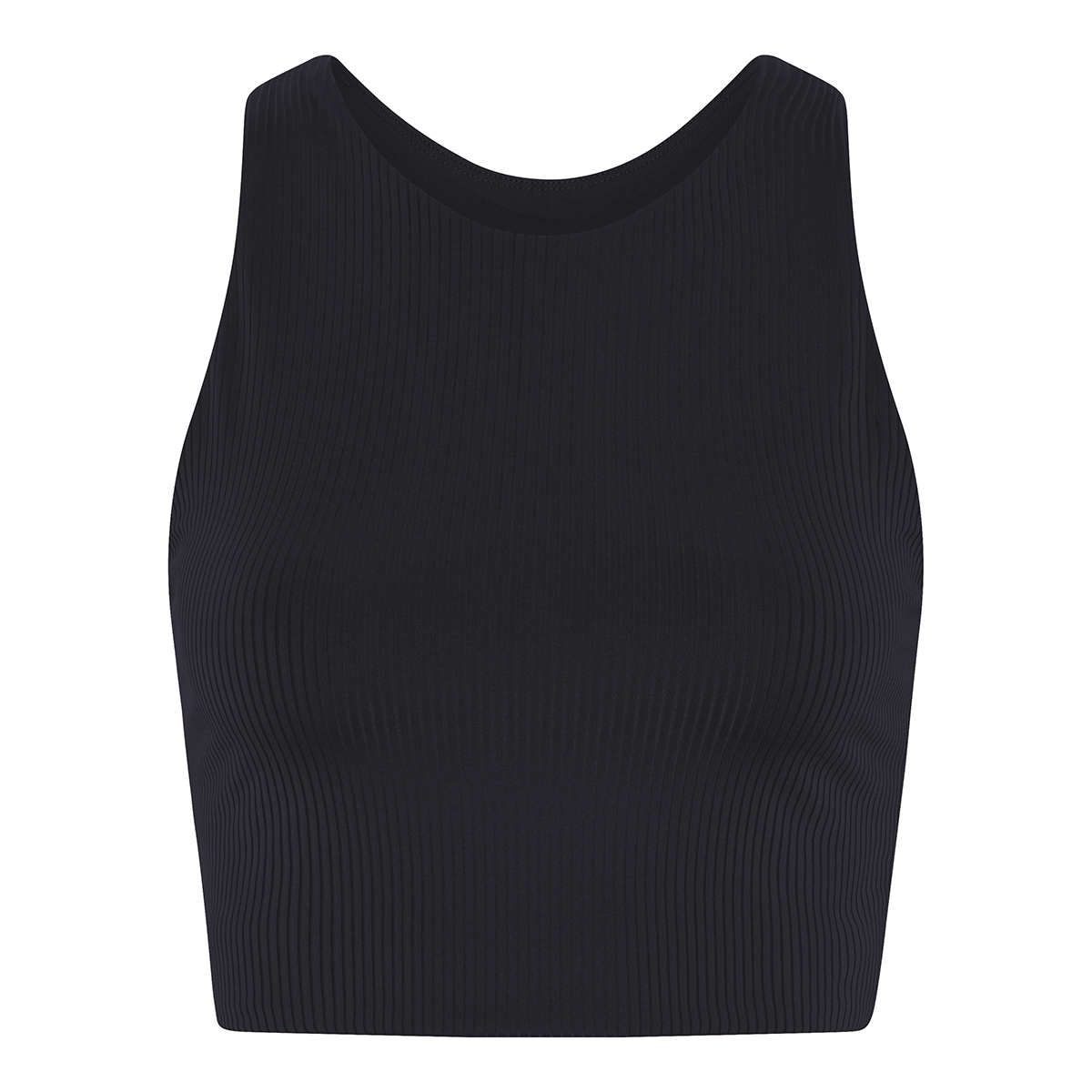 Girlfriend Collective Rib Dylan Sports BH i Sort - Fri Fragt!