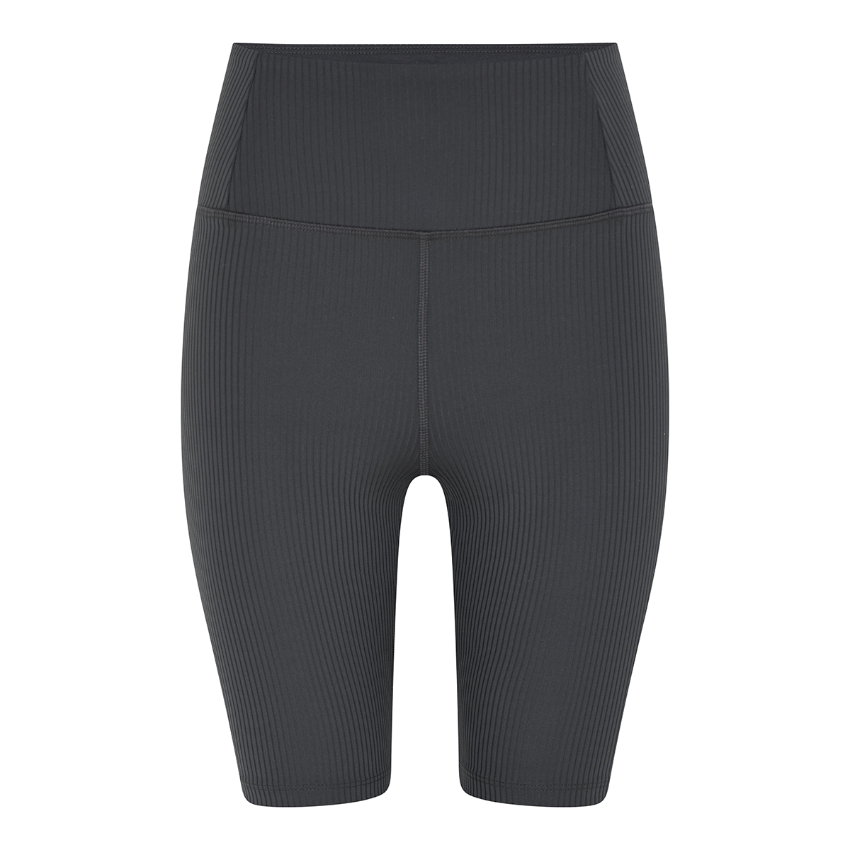 Girlfriend Collective Rib Bike Shorts i Sort - Fri Fragt!