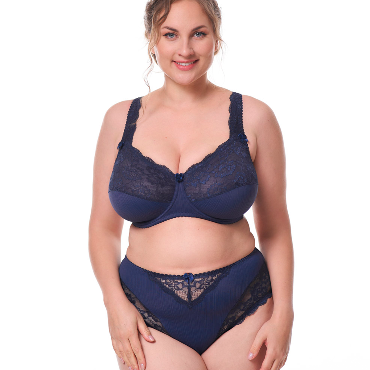 Plaisir Beate Midi Elegance Tai Trusse - Blå Elegance