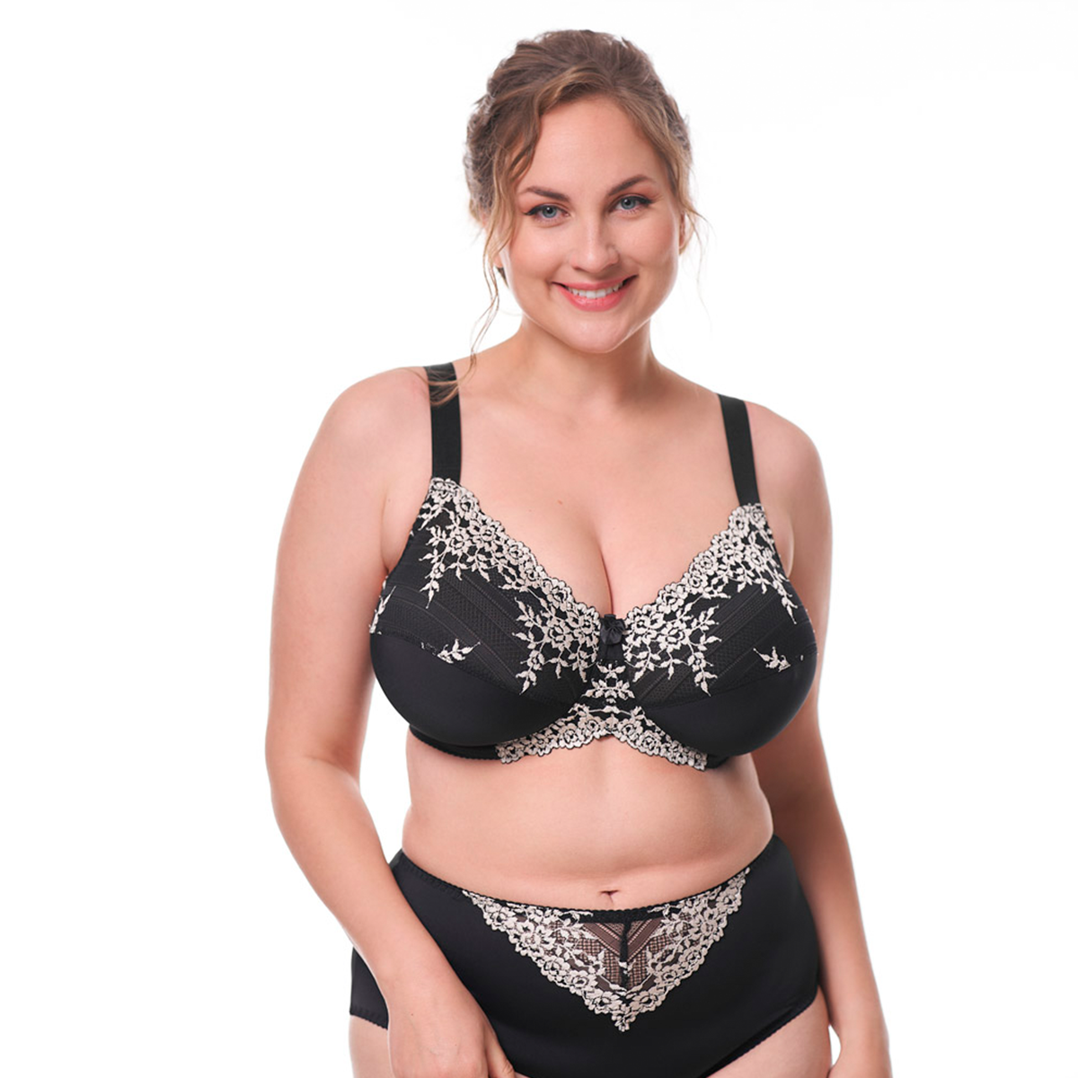 Plaisir Jane Vintage BH med bøjle - Sort, Gratis Fragt!