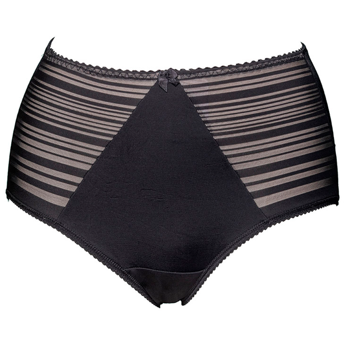 Plaisir Zoe Pure Line Kontrol Maxi Trusse - Sort