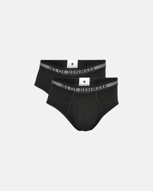 Bambus Briefs 2-pak - Sort tilbud fra JBS of Denmark