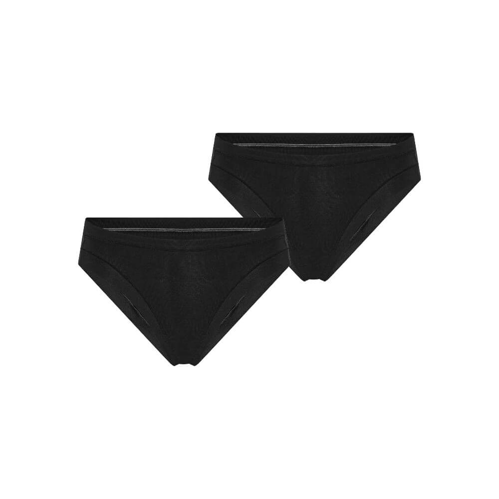 2-pak bambus brief trusser, sort str. 3XL