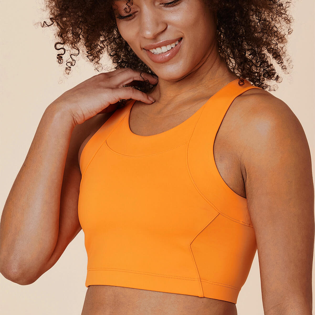 Copenhagen Cartel Breakpoint Sportivo BH, orange, Størrelse: XS, Dame
