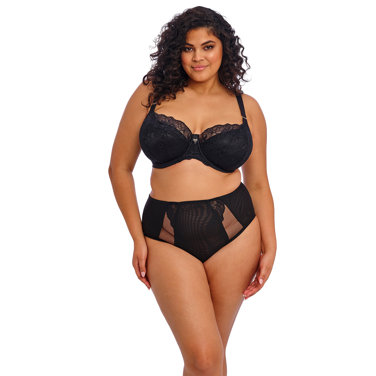 Elomi Brianna maxi trusse, sort, Størrelse: M, Dame