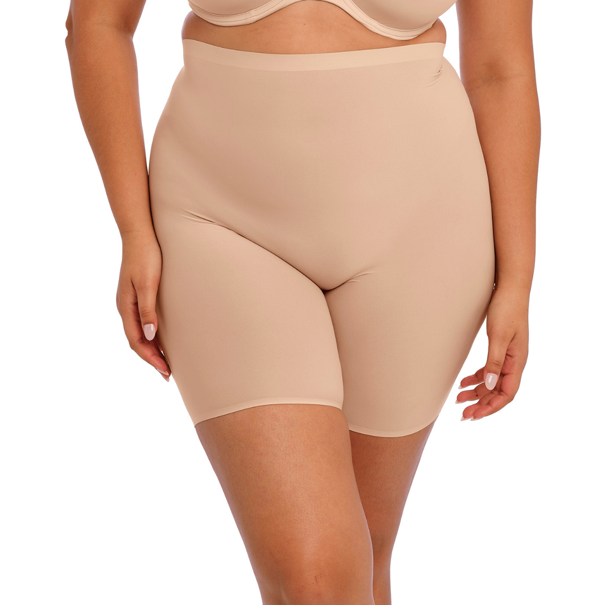 Fantasie Invisible curve comfort plus-size shorts, beige, Størrelse: 2XL/3XL, Dame