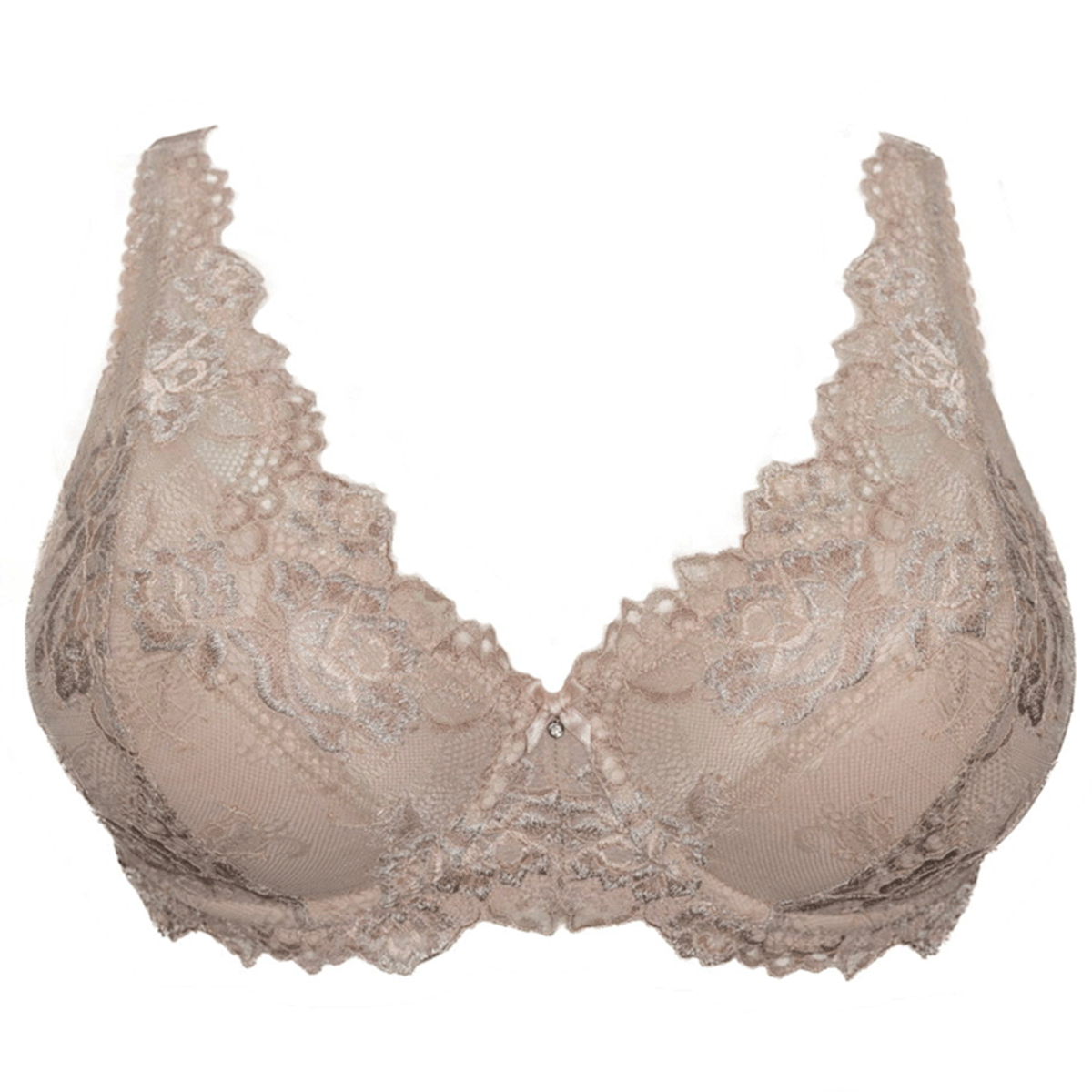 Plaisir Diana BH med bøjle, beige, Størrelse: 80C, Dame