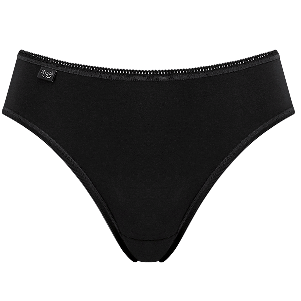 Sloggi 24/7 Cotton 2 Pack tai trusse, sort, Størrelse: 38, Dame