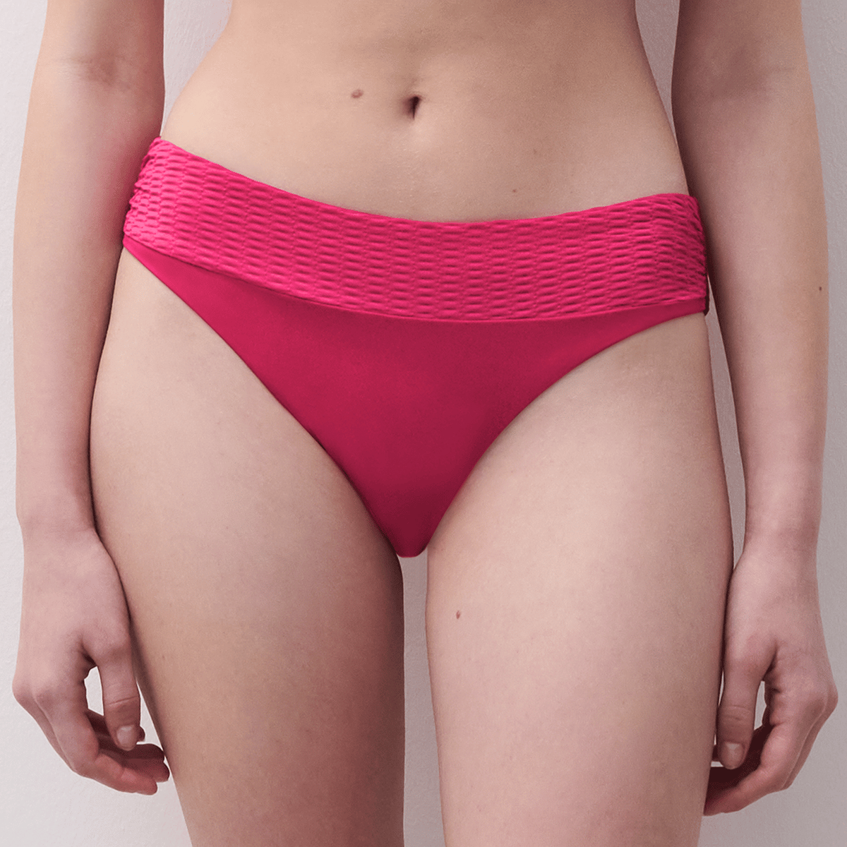 Femilet Bonaire midi bikinitrusse, pink, Størrelse: 38, Dame