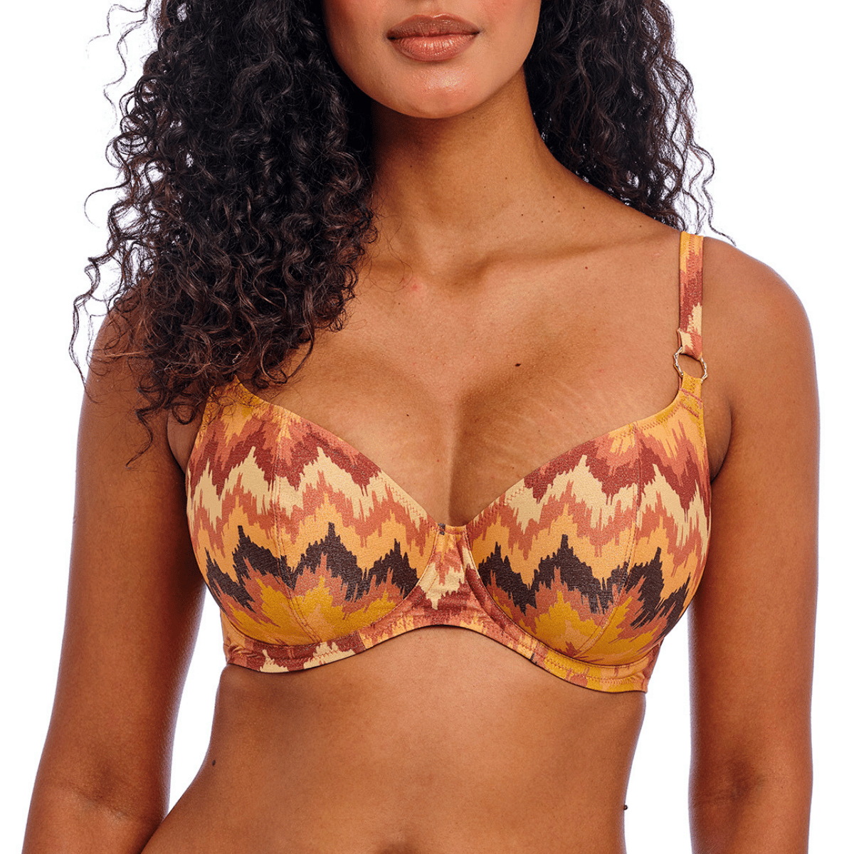 Freya Arizona Wave bikini top med bøjle, multi, Størrelse: 70D, Dame