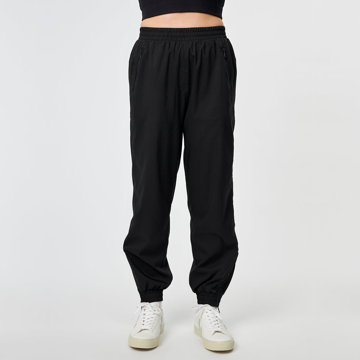 Girlfriend Collective Summit trackpants, sort, Størrelse: XS, Dame