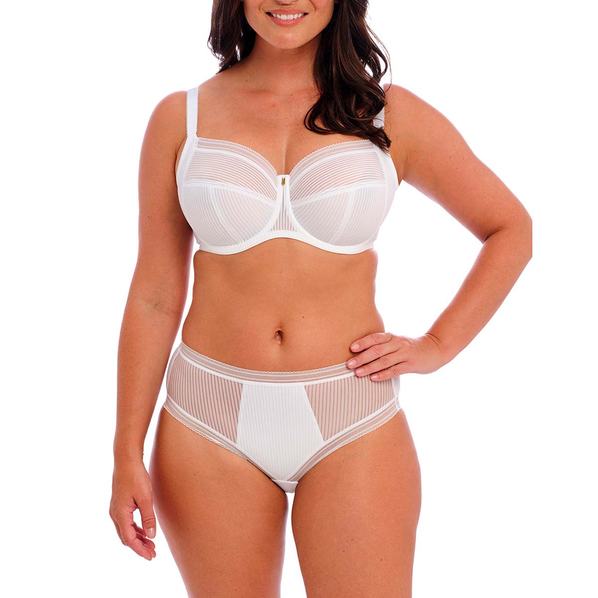 Fantasie Fusion midi trusse, hvid, Størrelse: XS, Dame