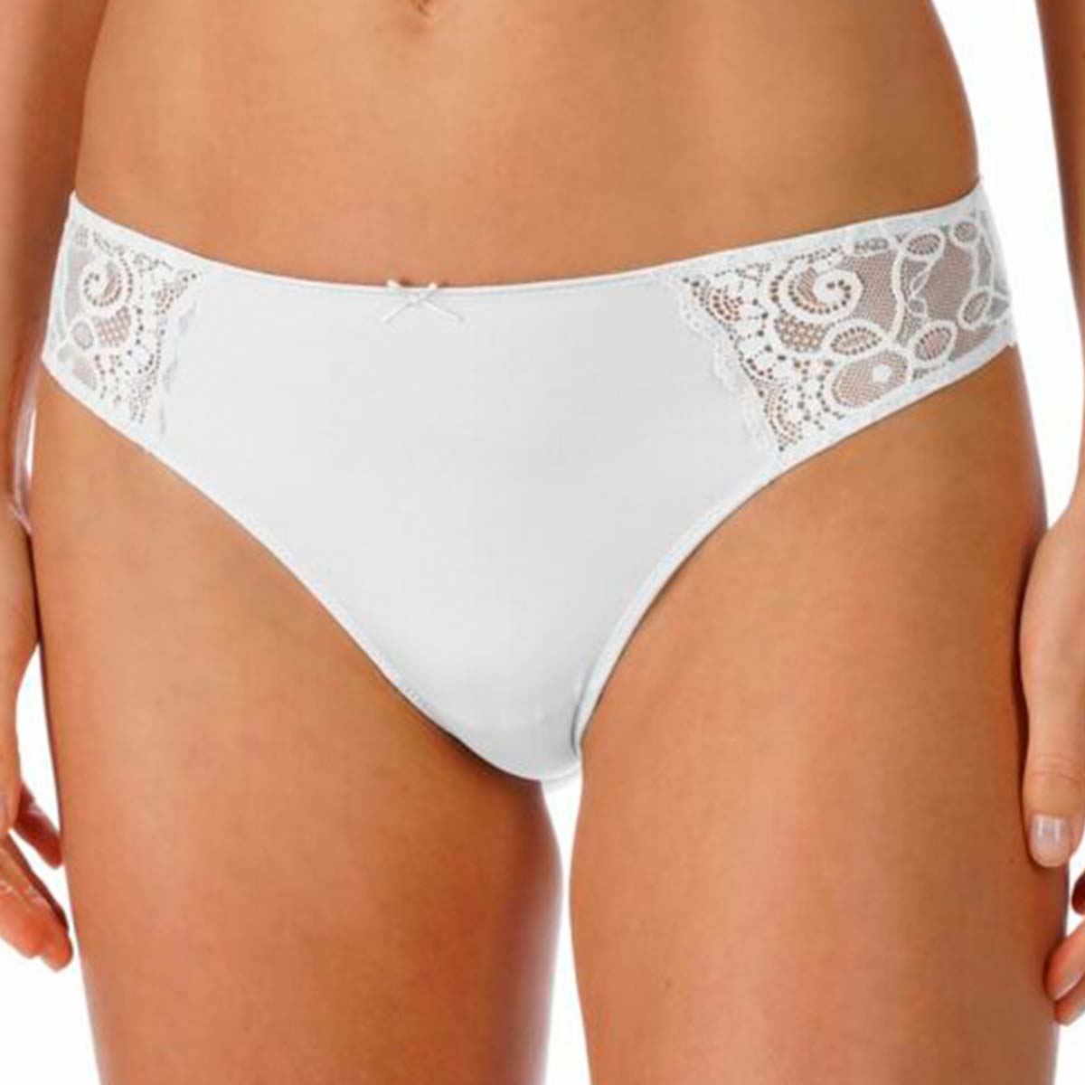 Mey Amorous g-streng, hvid, Størrelse: 42, Dame