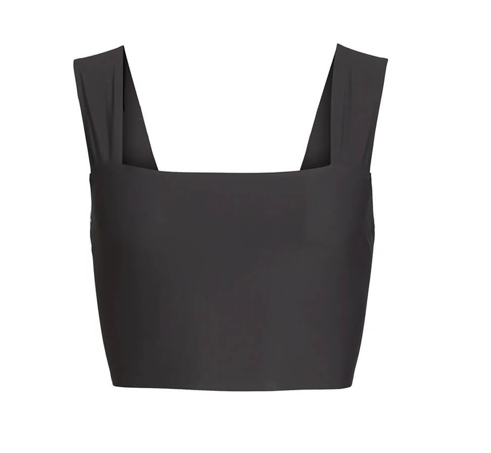 Sort Rethinkit crop top str. XL